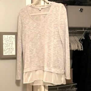 CHARMING Charlie’s Sweater with Frill - S